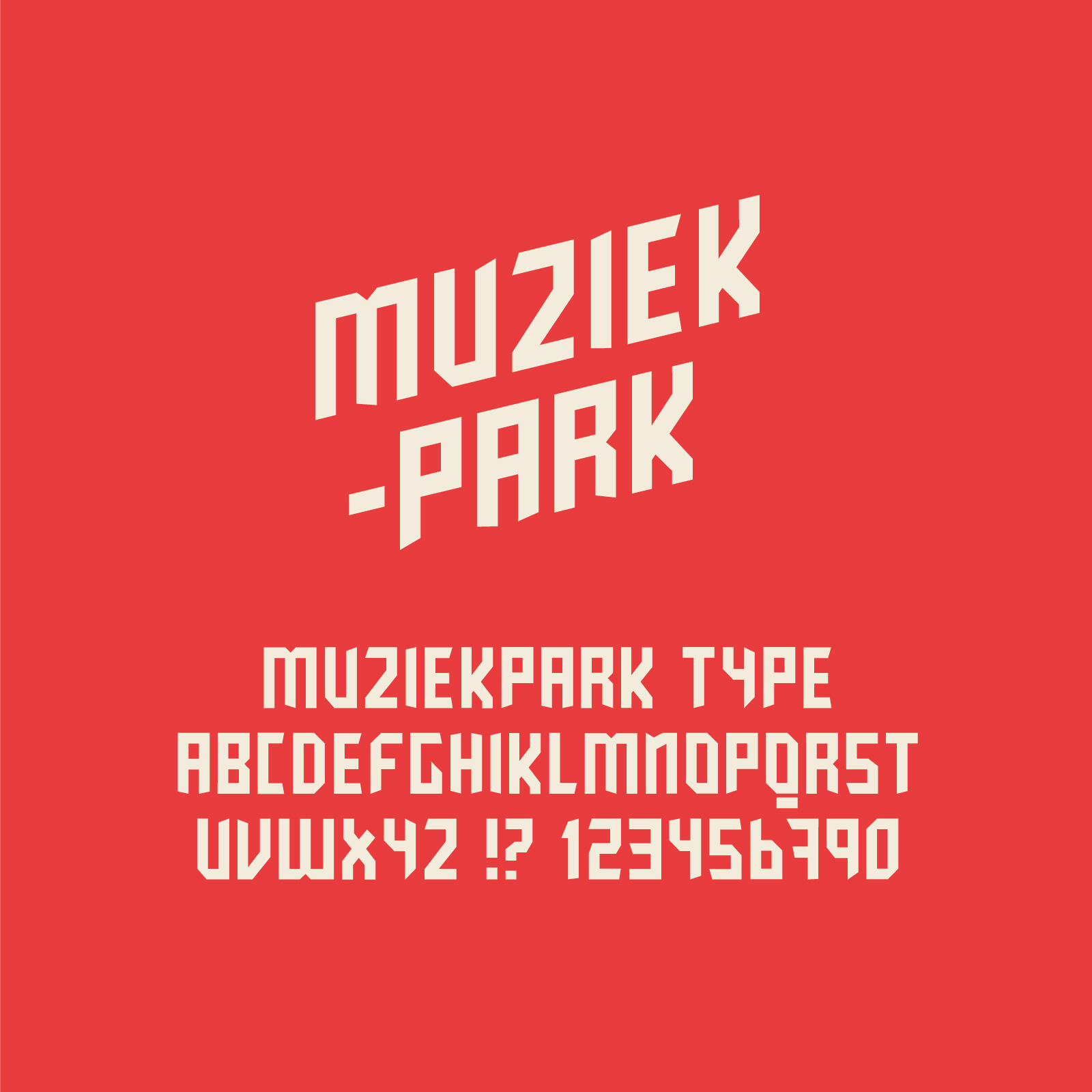 Festivalhuisstijl voor Muziekpark